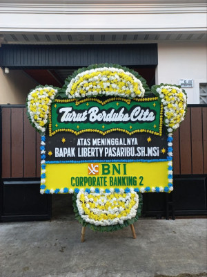 Papan Bunga Duka di Probolinggo