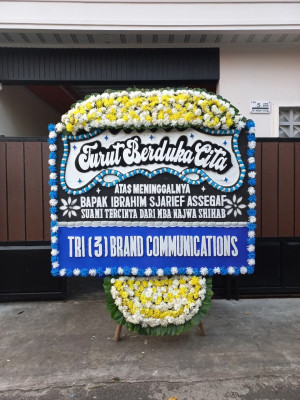 Papan Bunga Duka di Probolinggo